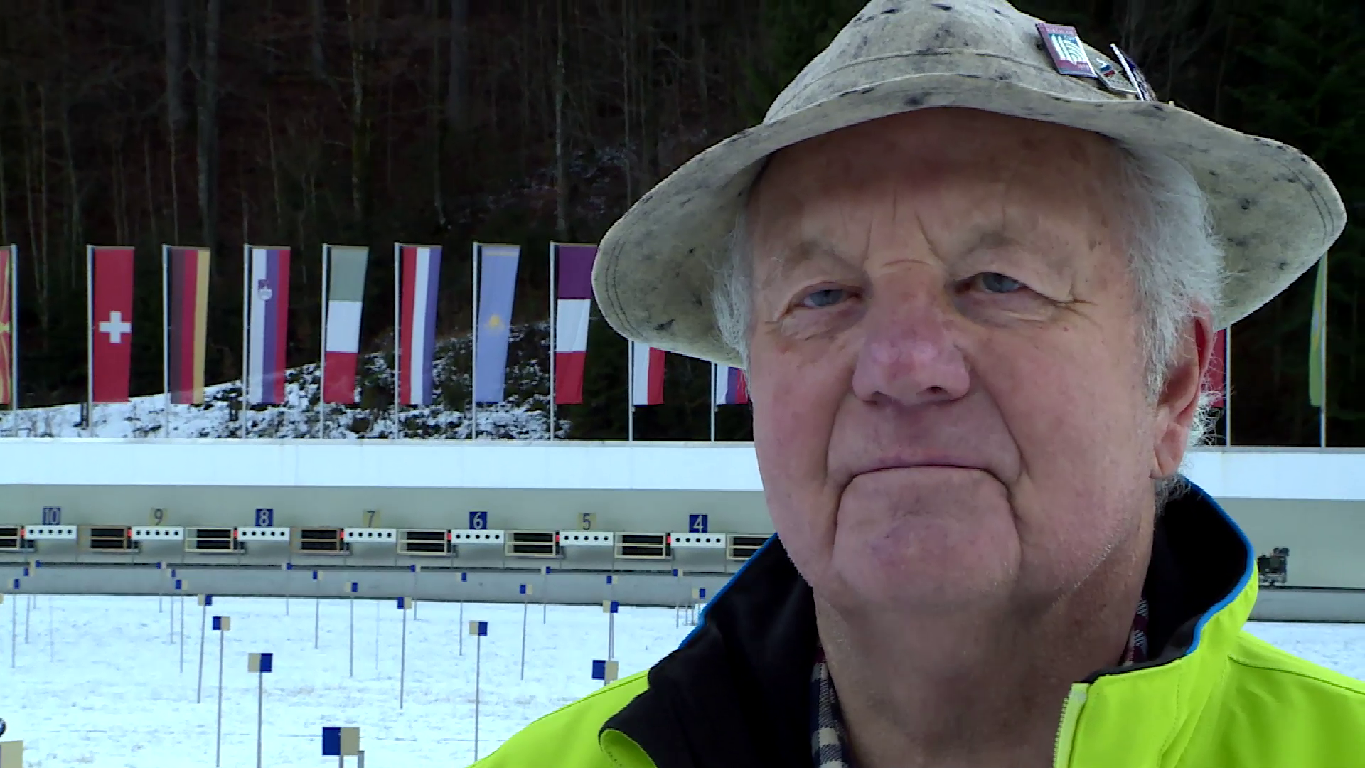 Video mit einer Legende Anton Plenk ruhpoldingbackstage